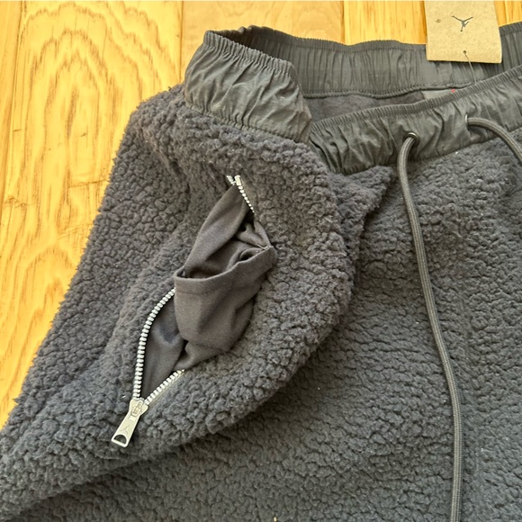 Jordan Black Essential Winter Plush Fleece Pant XXL Nike Air Jordan - Picture 6 of 10
